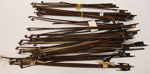 LARGE LOT OF VIOLIN BOWSLarge Lot 37471c