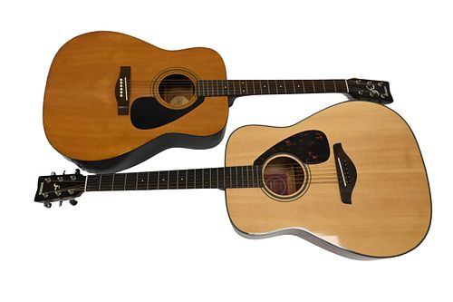 TWO YAMAHA ACOUSTIC GUITARSTwo 374722