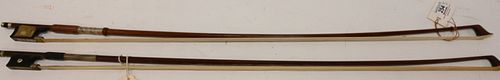 TWO VIOLIN BOWSTwo Violin Bows  374734