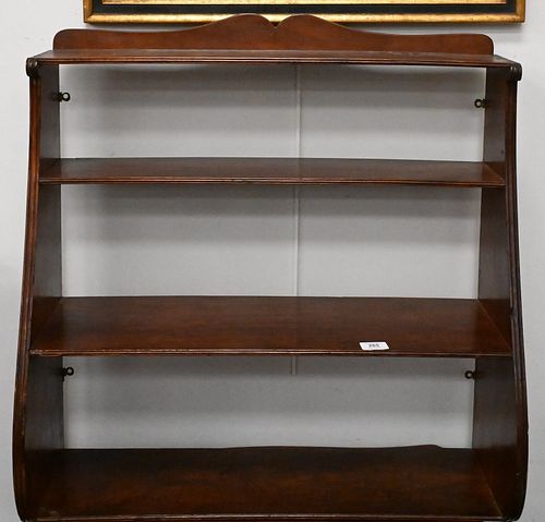 GEORGE III MAHOGANY HANGING SHELFGeorge 374744