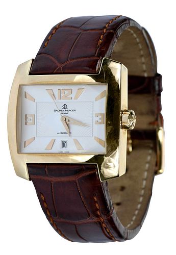 BAUME & MERCIER 18KT. HAMPTON SPIRIT