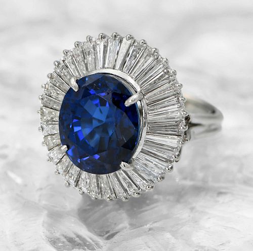 HARRY WINSTON NATURAL BLUE SAPPHIRE 374766