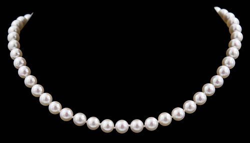 PEARL NECKLACE WITH PEARL AND DIAMOND 3747a2