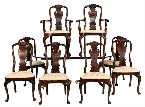 NINE PIECE COUNCIL CRAFTSMAN QUEEN ANNE