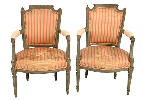 PAIR OF 19TH CENTURY LOUIS XVI