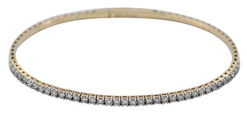 14KT DIAMOND BRACELETflexible  374811