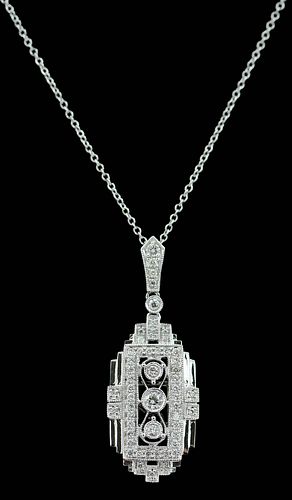 EFFY 14KT DIAMOND PENDANTmodern 374818