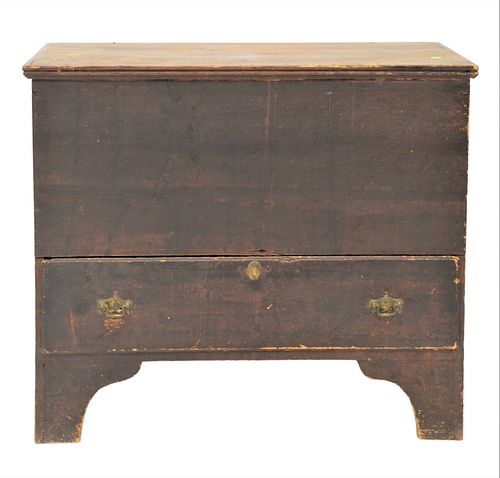 CHIPPENDALE BLANKET CHEST WITH 37481b