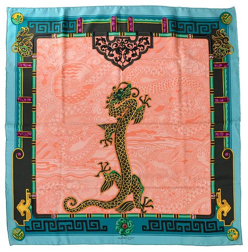 CARTIER LE DRAGON MYSTERIEUX SILK