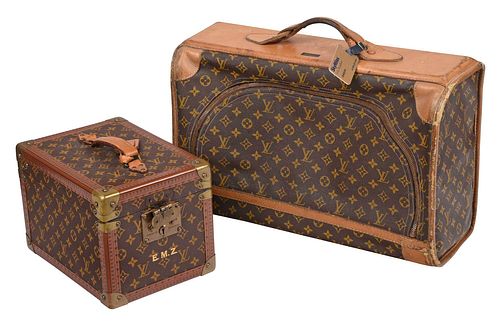 TWO PIECES OF LOUIS VUITTON LUGGAGEFrench  374894