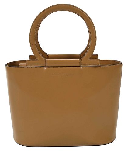 SALVATORE FERRAGAMO TOTEin tan 374897