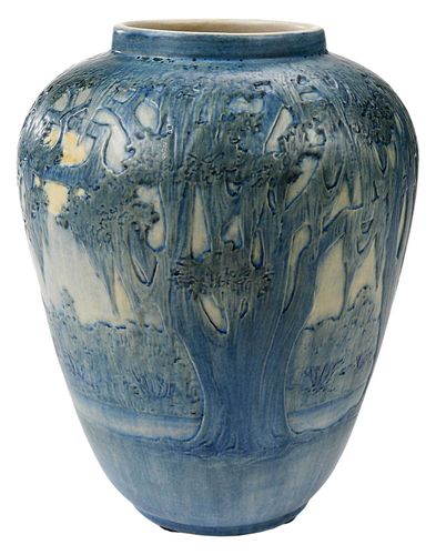 NEWCOMB COLLEGE POTTERY VASE ANNA 37492a