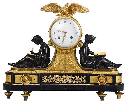 FRENCH NEOCLASSICAL GILT BRONZE