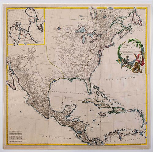 JEAN BAPTISTE D ANVILLE MAP OF 374983