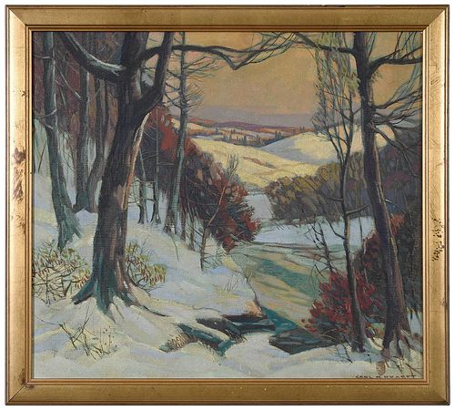 CARL RUDOLPH KRAFFT(American, 1884-1938)

Snow