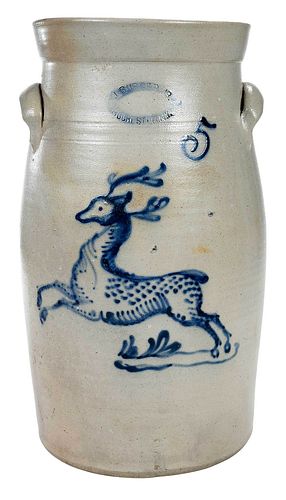 J BURGER JR DECORATED STONEWARE 3749b6