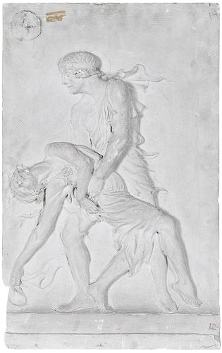 MALVINA HOFFMAN PLASTER RELIEF, PAVLOVA