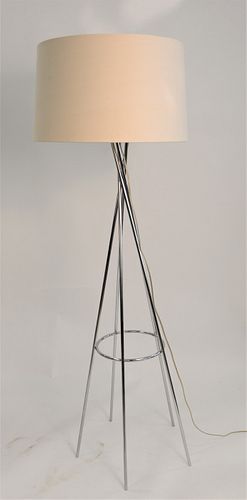 CHROME FLOOR LAMPChrome Floor Lamp,