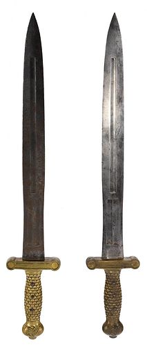 PAIR AMES MODEL 1832 FOOT ARTILLERY