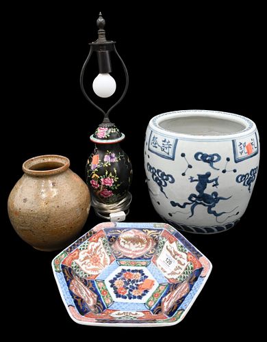 FOUR PIECE JAPANESE CHINESE GROUPFour 374a98