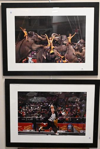 TWO PHOTOGRAPHS OF THE RINGLING