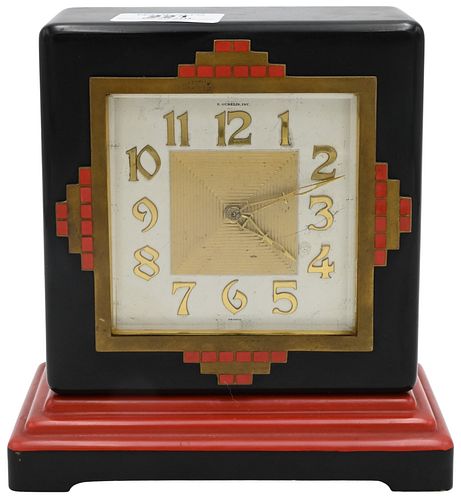 GUBELIN ART DECO CHIME CLOCKGubelin 374af2