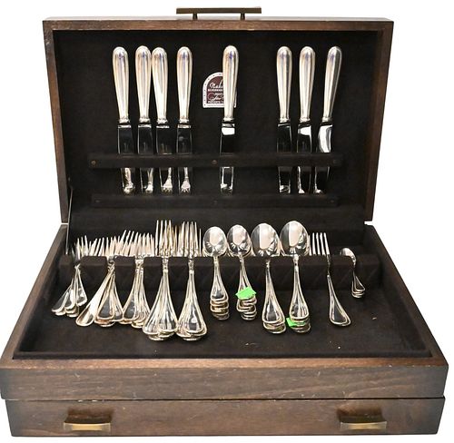 75 PIECE CHRISTOFLE SILVER PLATED