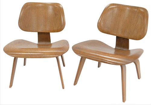 PAIR OF EAMES POTATO CHIP CHAIRSPair