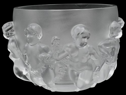 LALIQUE LUXEMBOURG FROSTED CRYSTAL 374b3f