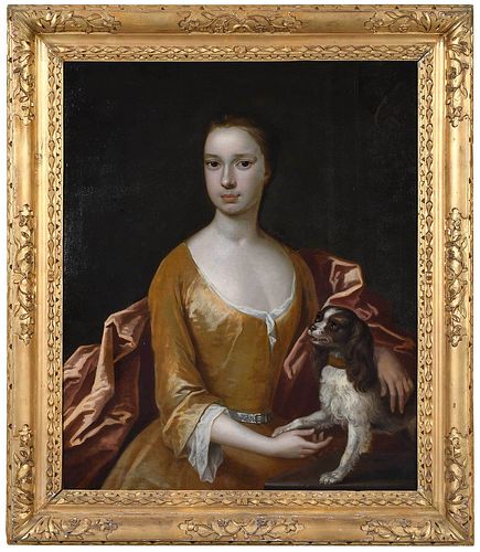 BRITISH SCHOOL PORTRAIT OF A LADY 374bb5