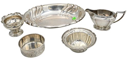 TWO SILVER TRAY LOTSTwo Silver 374be0