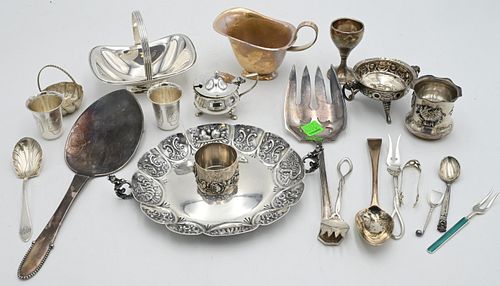 TRAY LOT OF STERLING SILVERTray