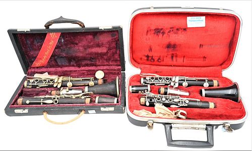 TWO CLARINETS, TO INCLUDE ONE MADE