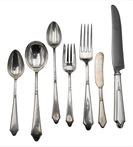 97 PIECE STERLING SILVER FLATWARE