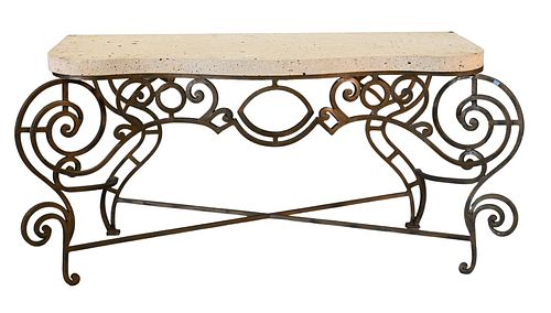 IRON CONTEMPORARY SERVER HALL TABLE  377427