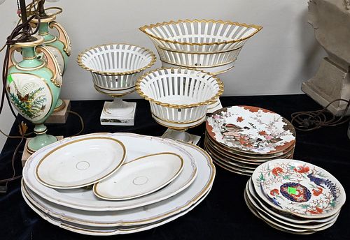 GROUP OF PORCELAIN TO INCLUDE 37745d