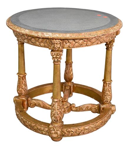 CONTINENTAL STYLE ROUND SIDE TABLE  377462