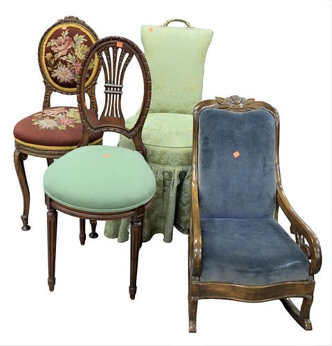 SEVEN PIECE CHILDREN S CHAIR LOT  377491