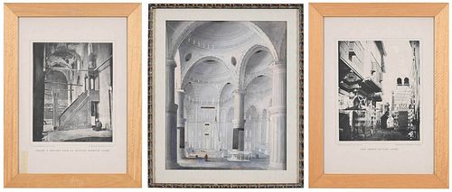 FOUR FRAMED MOSQUE VIEWS(French,