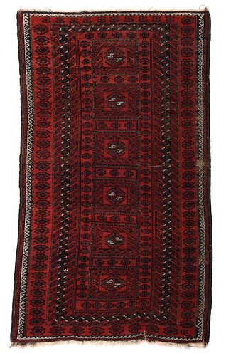 BALUCH RUG20th century, six square