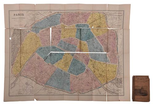 MAP OF PARIS, SOUTH CAROLINA MANIGAULT