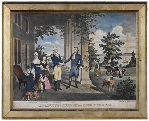 WASHINGTONS DEPARTURE FROM MOUNT VERNON