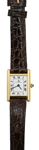 BUCHERER LADIES GOLD WRISTWATCH, HAVING