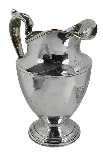 SCHOFIELD STERLING WATER PITCHERAmerican  3775ad