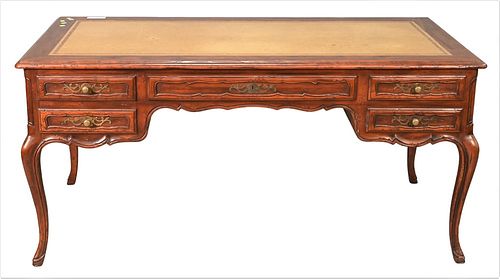 LOUIS XV STYLE FRUITWOOD DESK,