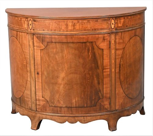 MAHOGANY DEMILUNE SERVER HAVING 377688