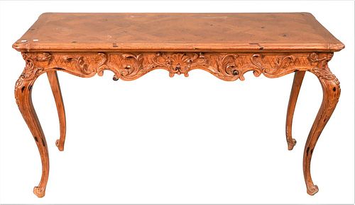 LOUIS XV STYLE HALL TABLE, HEIGHT