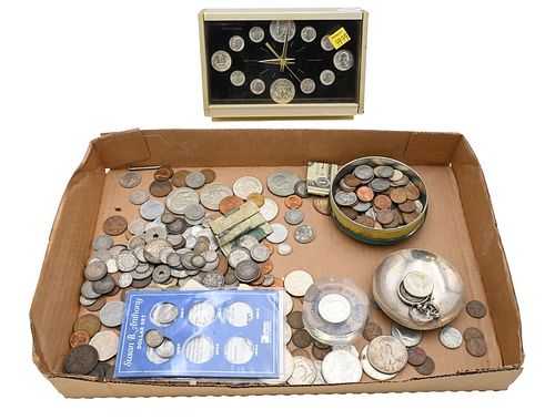 COIN LOT, TO INCLUDE AMERICAN SILVER