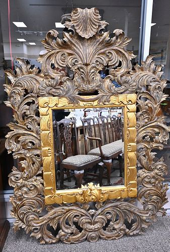 BAROQUE STYLE GOLD MIRROR, HEIGHT