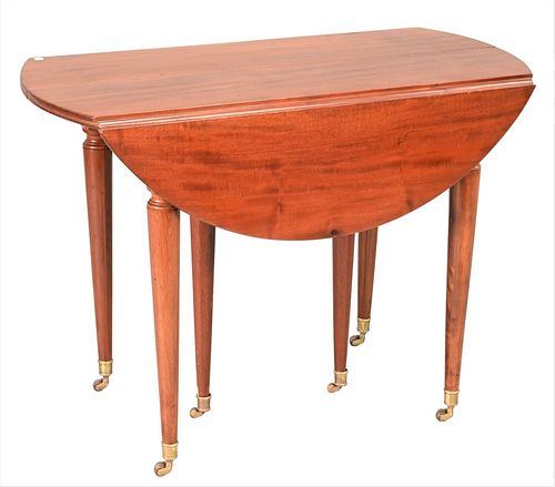 LOUIS XVI STYLE DROP LEAF DINING 37770a